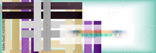 Wallpaper Mural Line abstract background, vector modern template Torontodigital.ca