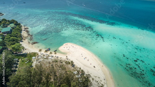 Aerial view Ko Lipe Island