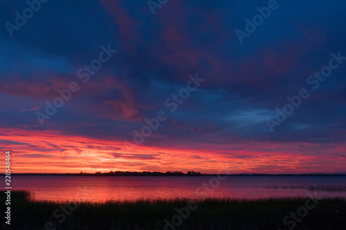 Sunrise/Sunset over Lake Champlain © KCM Photography