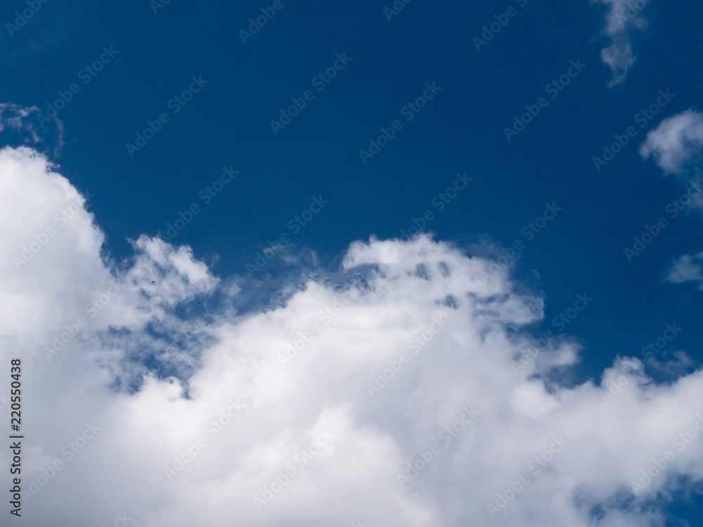 Blue sky and clouds Blue sky and clouds