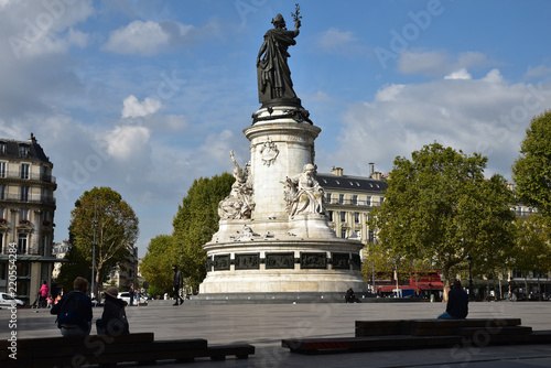 Place de la République à Paris, France © JFBRUNEAU