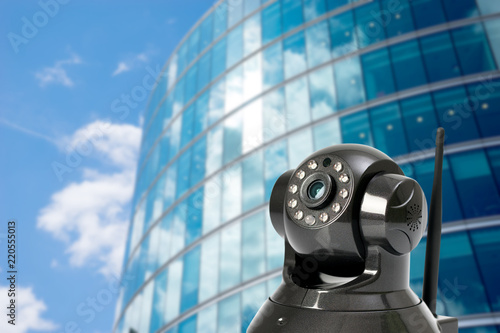 CCTV security camera in locations