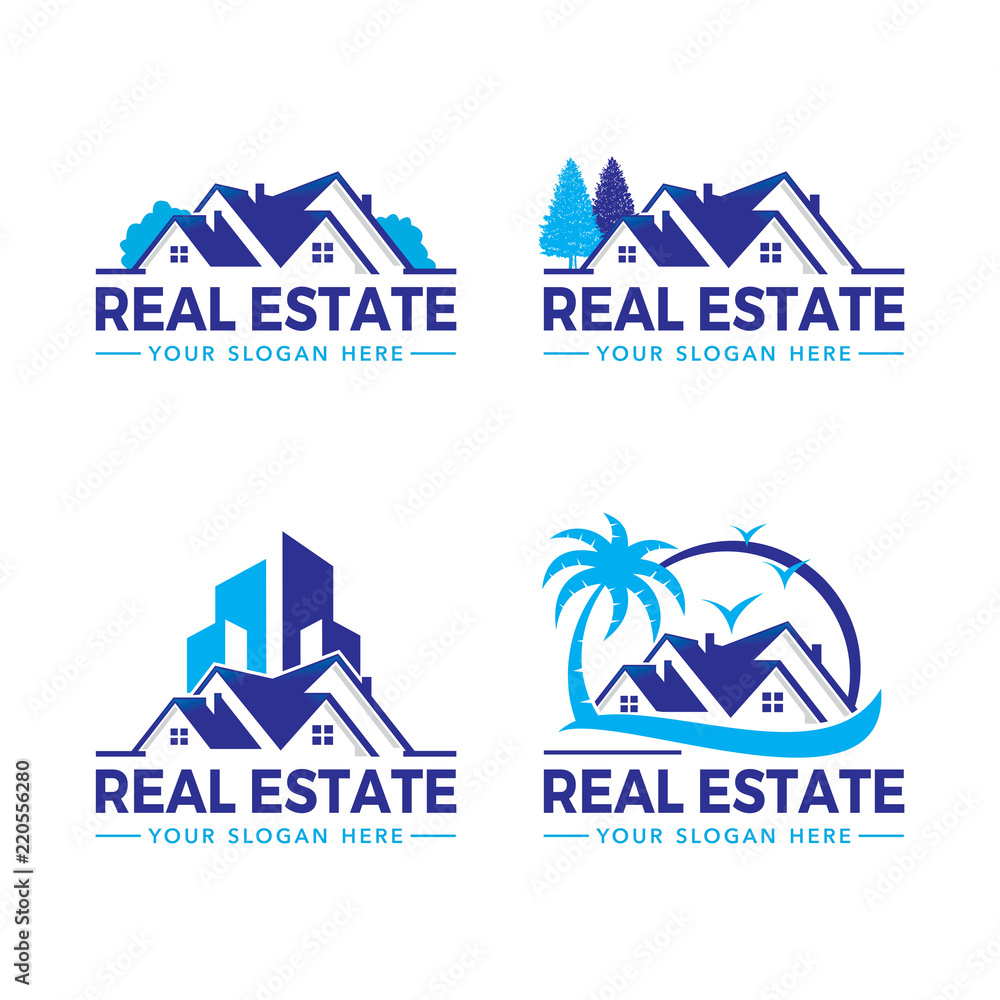 Real Estate, Home, House Logo