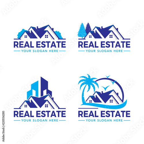 Real Estate, Home, House Logo