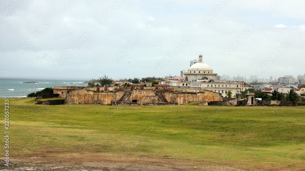 Vue panoramique de San Juan Porto rico Vue panoramique de San Juan Porto rico