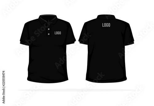 Polo Shirt Template Mock up