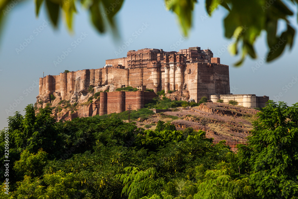 Meherangarh, Festung in Jodhpur, Indien
