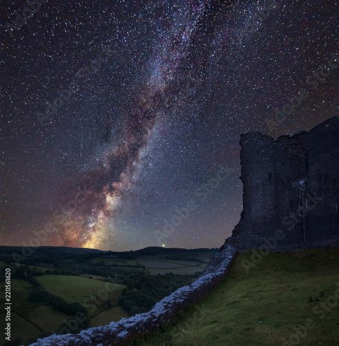 Vibrant Milky Way composite...