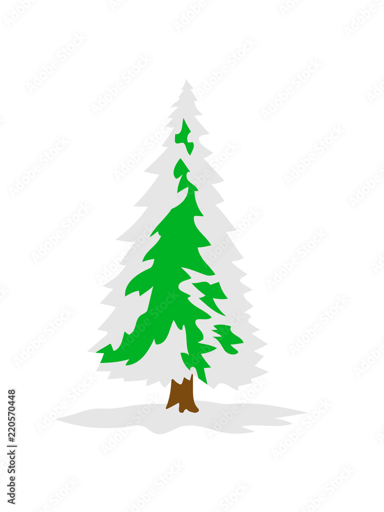 weiß grün weihnachtsbaum weihnachten nikolaus winter geschenke tannenbaum nadelbaum baum kalt schnee schmuck clipart