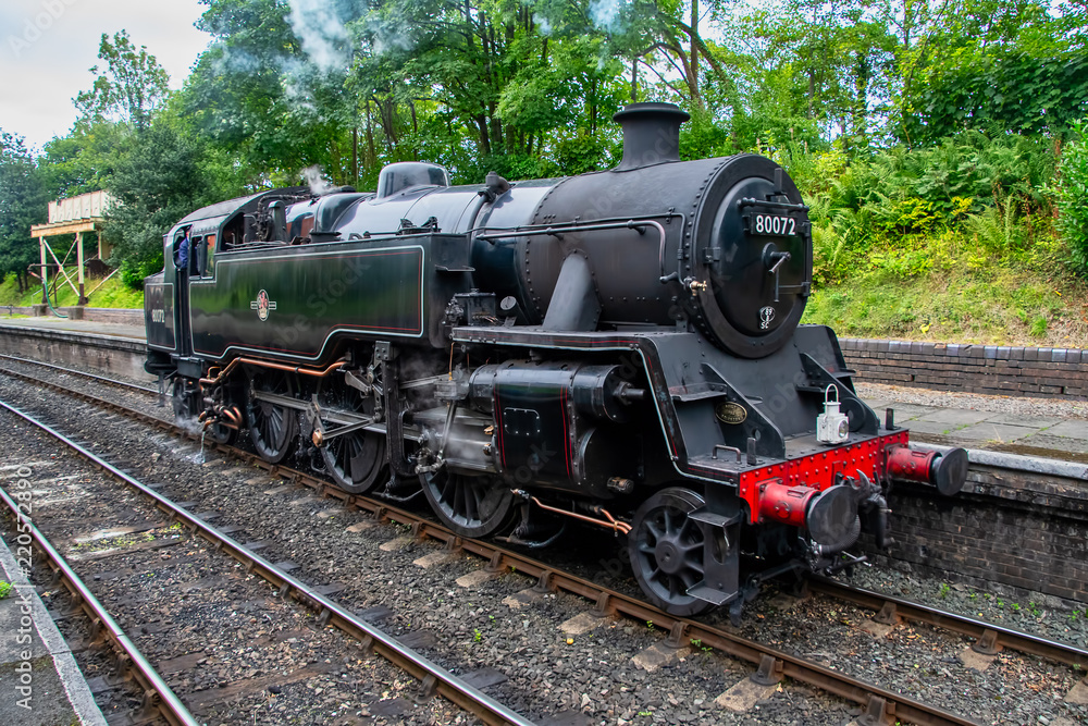 Steam train from the Llangollen railway