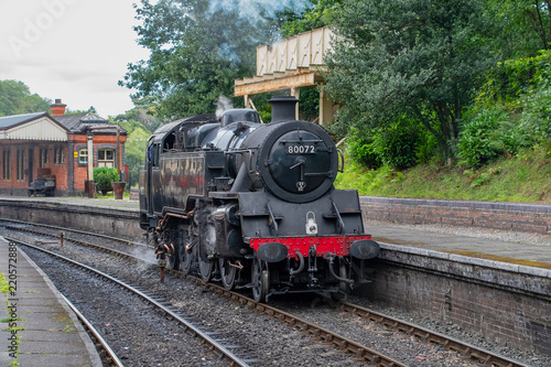 Steam train from the Llangollen railway