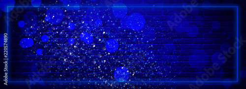 Empty brick wall background...