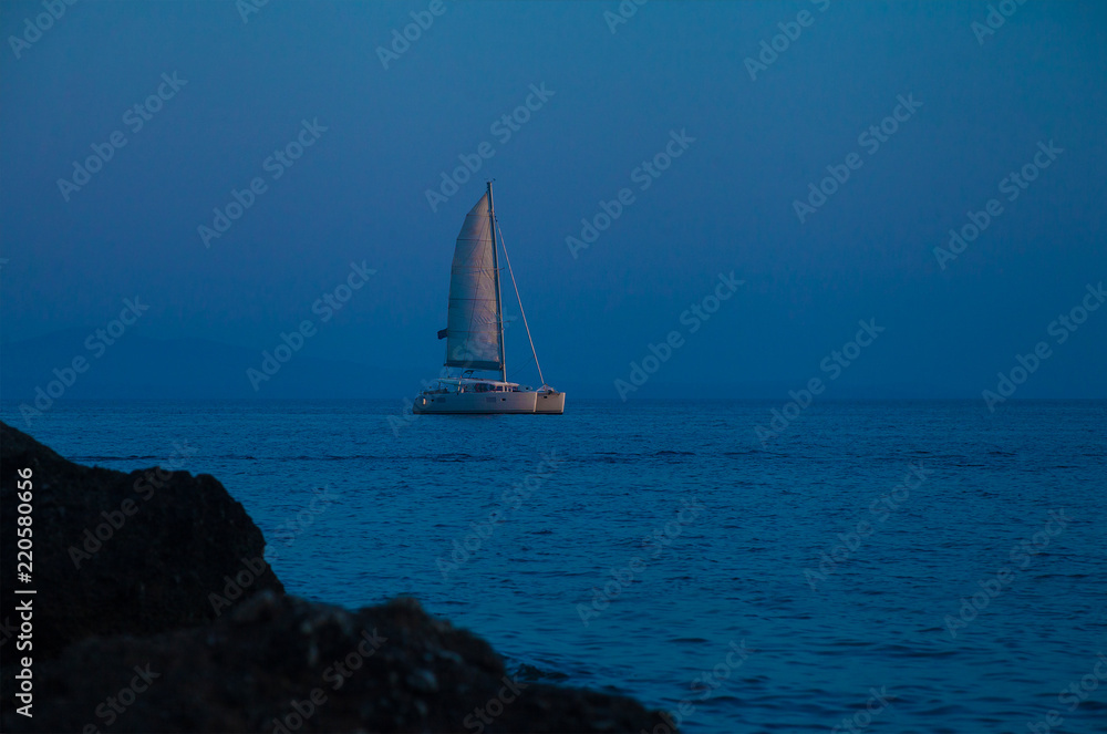 Fototapeta premium Dream of romantic vacation