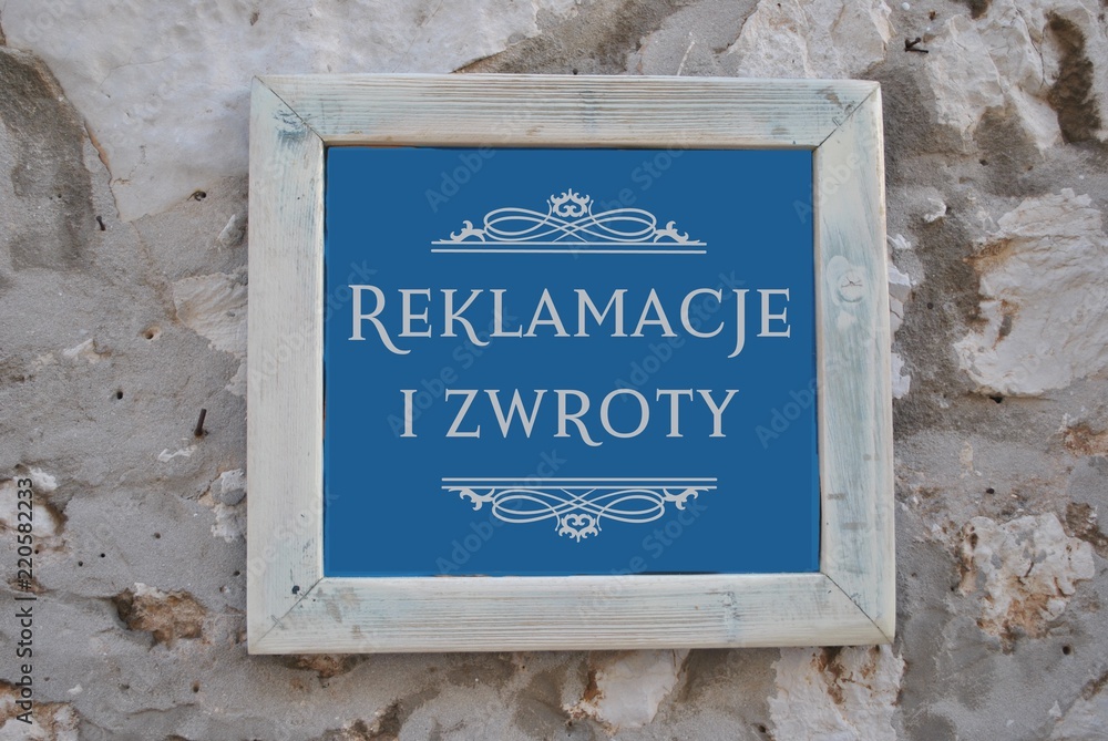 Reklamacje i zwroty