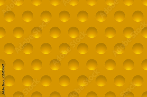 Seamless abstract texture background with round cavities