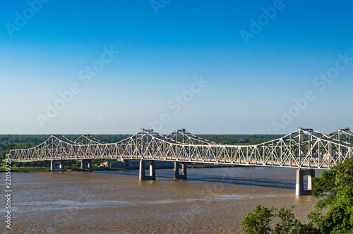 Natchez Bridge over the Mississippi photo