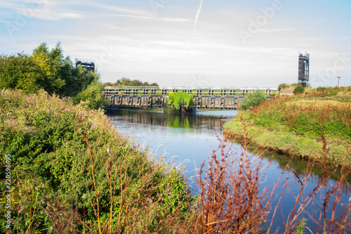 Canal bridge over River Don