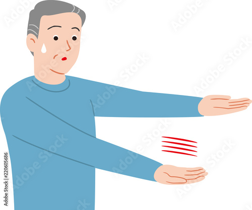脳卒中の予兆？腕の麻痺