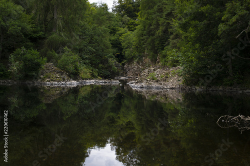 Fototapeta Naklejka Na Ścianę i Meble -  Reflections in the Salmon Pool