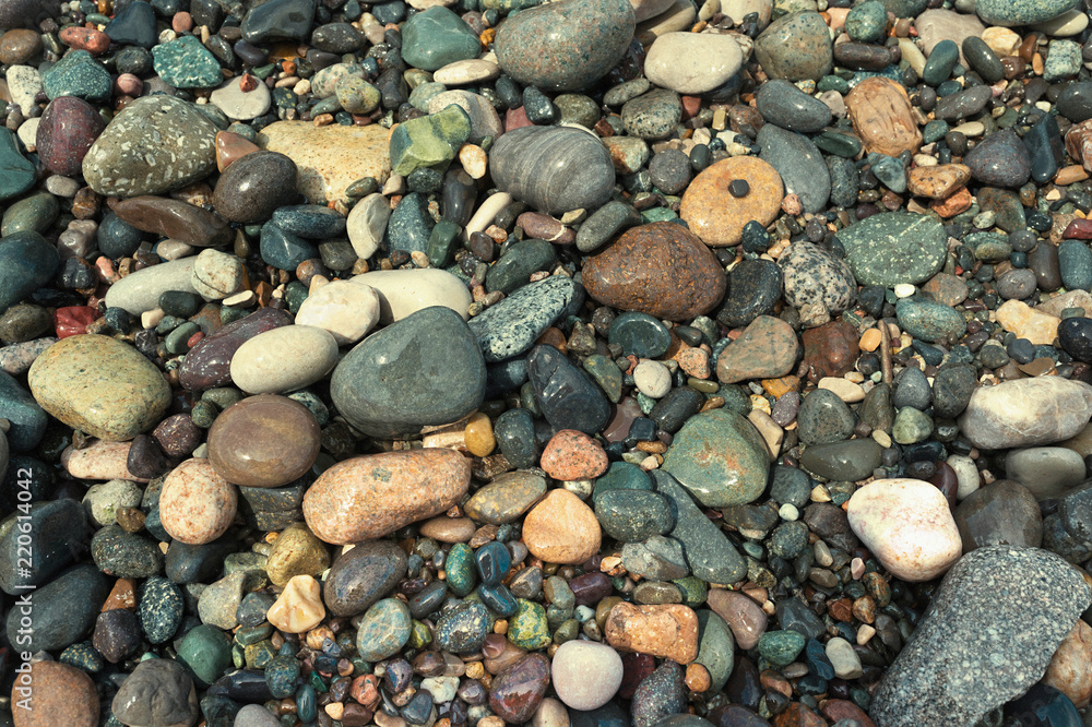 Sea pebble. sea stones background. texture for concept design. Sea pebble. sea stones background. texture for concept design.