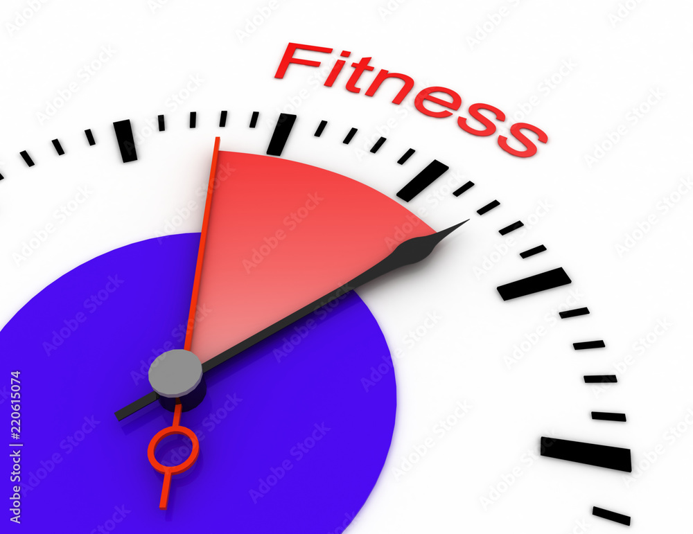 clock with red seconds hand area 3d fitness.rendered illustration clock with red seconds hand area 3d fitness.rendered illustration
