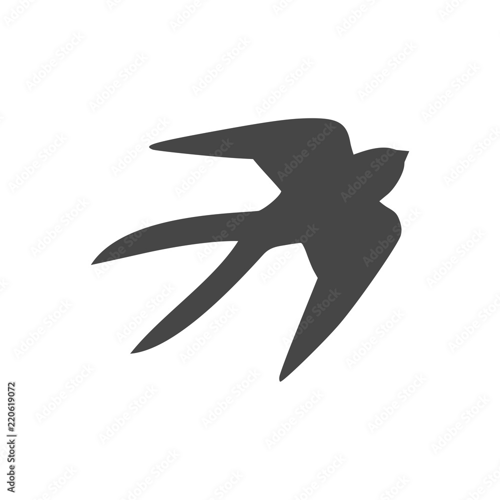 Swallow icon, Swallow logo Swallow icon, Swallow logo