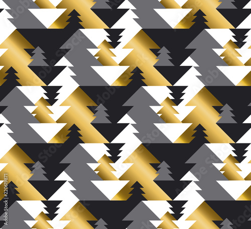 Luxury geometric Christmas ...