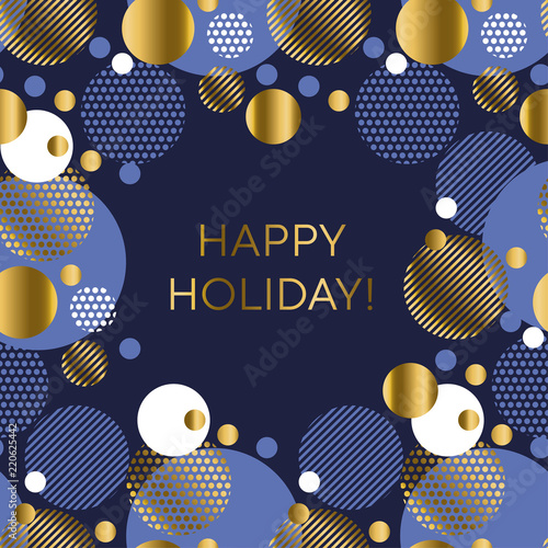 Abstract pattern with blue ...