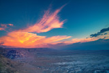 Beautiful sunrise over Masada fortress. Judaean Desert, Israel