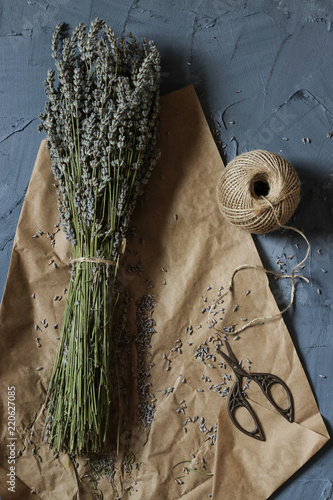Fototapeta Naklejka Na Ścianę i Meble -  dried lavender flower