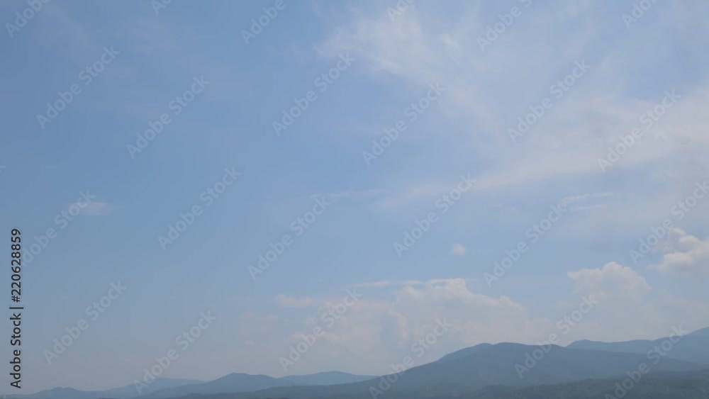 Sunny Sky Clouds Mountains Panorama Timelapse Sunny Sky Clouds Mountains Panorama Timelapse