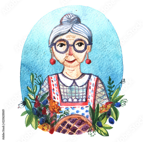 Beautiful hand painted watercolor illustration for your design.
