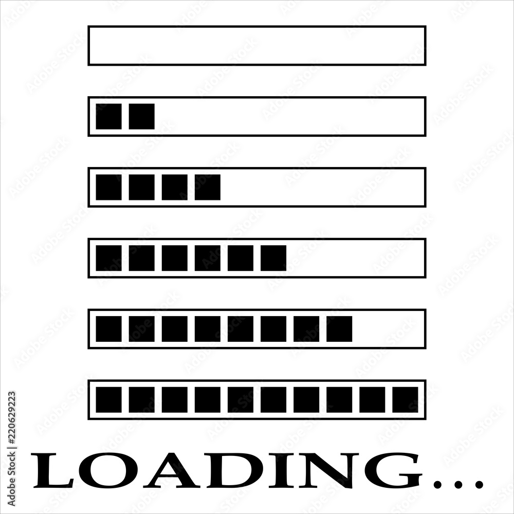 loading bar indicators loading bar indicators