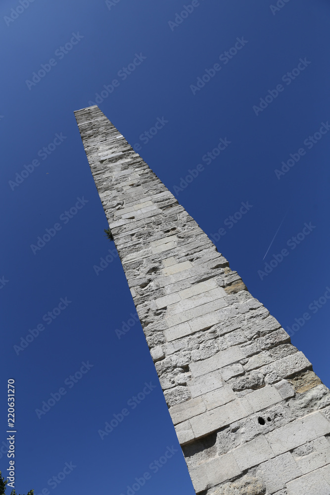 Walled Obelisk in Sultanahmet Square, Istanbul, Turkey