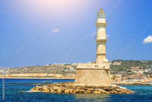 beautiful Greece series - Chania town (Crete), light house