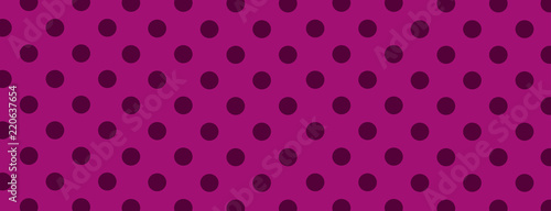 Magenta Polka Dot Background