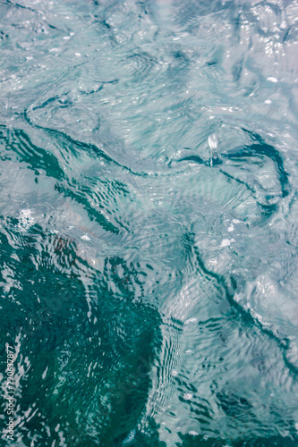 Beach Ocean Water Closeup Texture Foaming Ripples Splashing