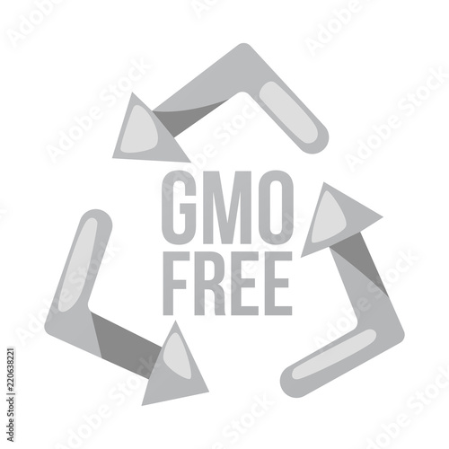 Isolated object of genetic and plant sign. Collection of genetic and biotechnology stock symbol for web.
