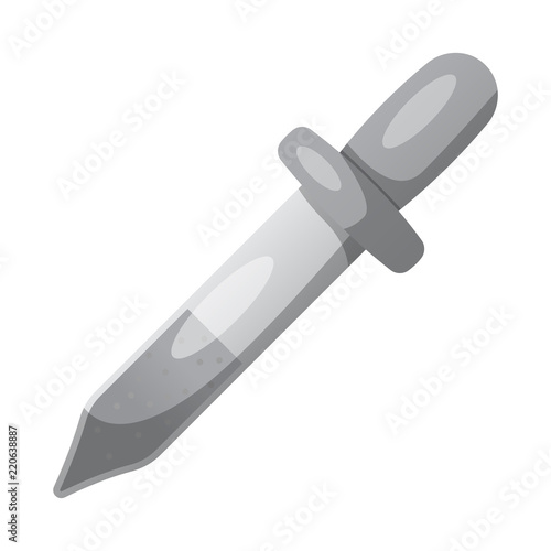 Vector illustration of genetic and plant symbol. Set of genetic and biotechnology stock symbol for web.