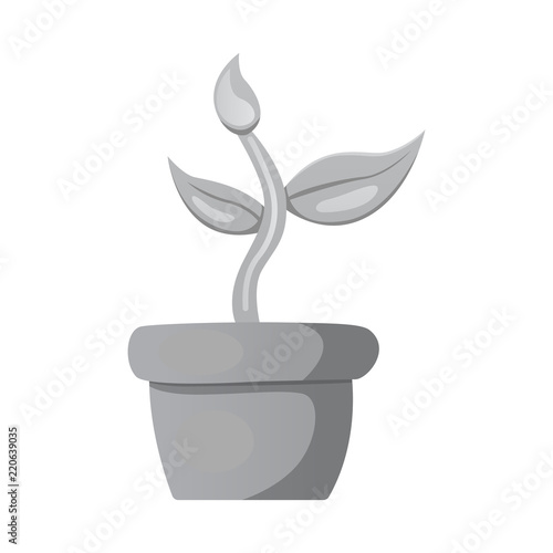 Vector design of genetic and plant symbol. Set of genetic and biotechnology stock symbol for web.