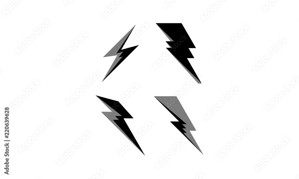 Flash logo template Flash logo template