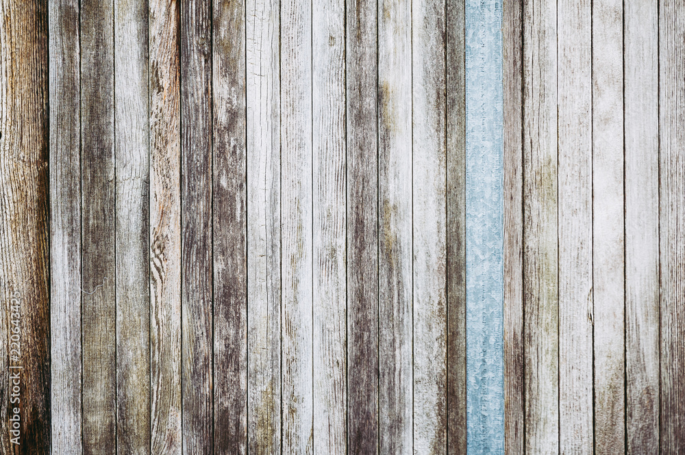 Fototapeta premium Arrière plan lames de bois vieilli