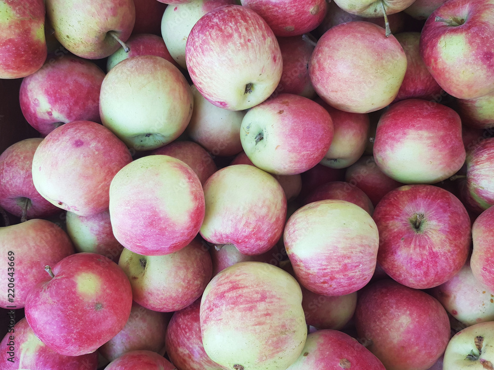 a lot of ripe apples background a lot of ripe apples background