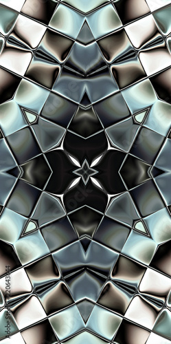 abstract seamless kaledescope background pattern can be used as graphic design material or as printing material for fashion and textile designs and ceramic designs