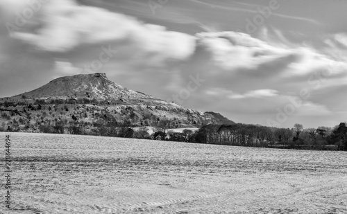 Roseberry Topping in the Snow photo