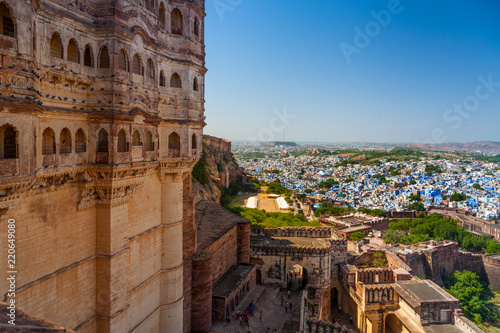 Jodhpur, die blaue Stadt, Indien