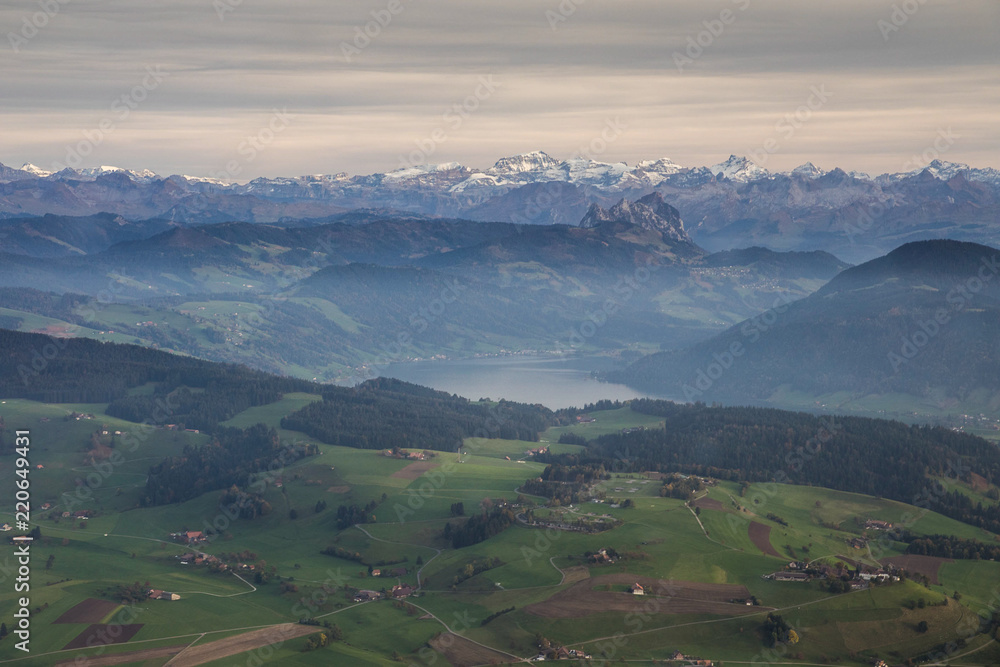 Schweiz aus der Luft