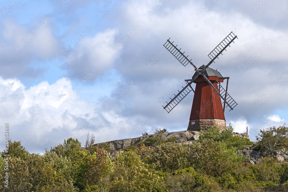 Traditional windmill, Sweden