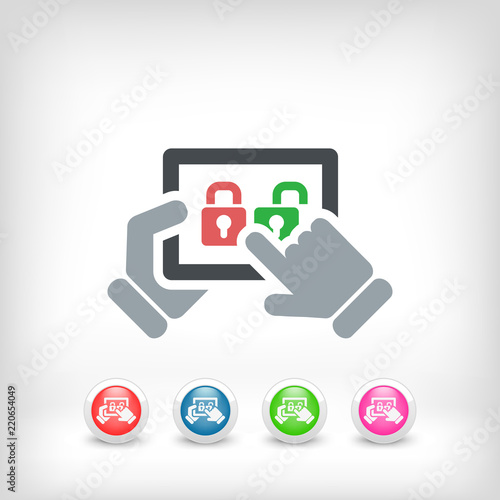 Security touchscreen system