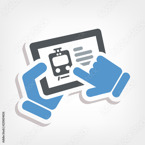 Train web booking